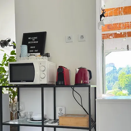 Apartment Deerwood-sky Attic With Castle View-no Kitchen *