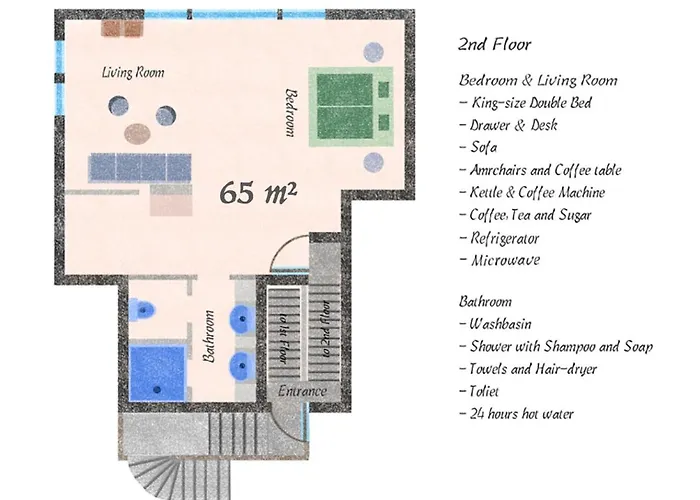 Deerwood-sky Attic With Castle View-no Kitchen Apartamento *