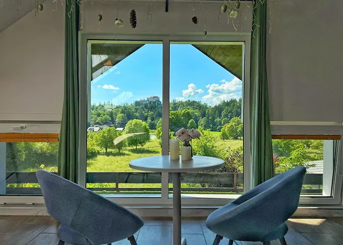 Apartma Deerwood-sky Attic With Castle View-no Kitchen