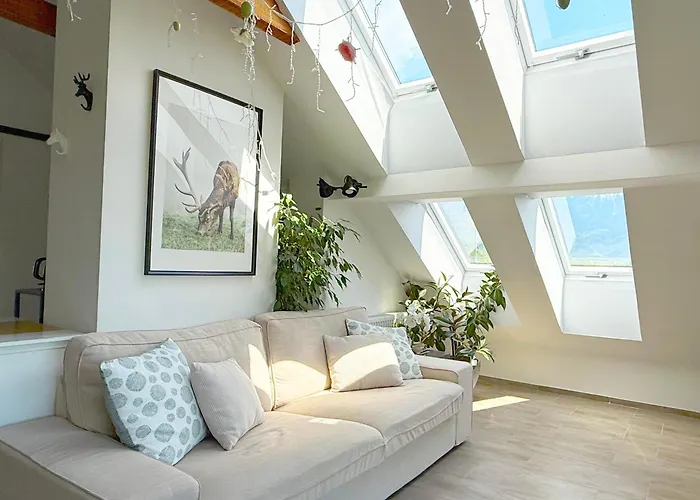 Deerwood-sky Attic With Castle View-no Kitchen Apartma *